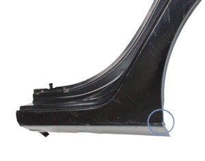 RENAULT CLIO 4 IV KOMBI GRANDTOUR 2012-2020 Tylny lewy błotnik 760311708R 4/4 MINIATURA