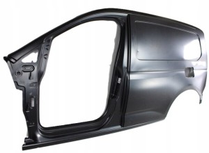 VW CADDY 5 V 2K7 2021-2025 L1 Tylny lewy błotnik 2K7809603D 3/5 MINIATURA