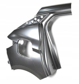 OPEL ASTRA K V 5 HB 2016-2021 tylny tył prawy błotnik 39117422 2/3 MINIATURA