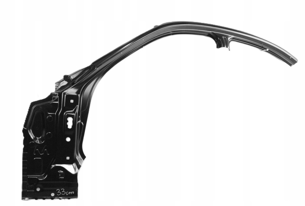 BMW 3 III F30 SEDAN 2012-2019 próg słupek A lewy 41007298175 41217298011 2/3