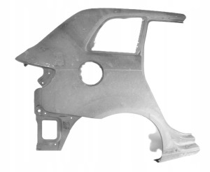 AUDI A3 S3 SPORTBACK 8P4 2003-2012 Tylny prawy błotnik 8P4809838 2/3 MINIATURA