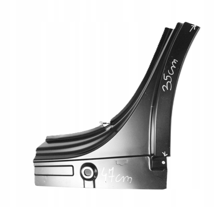 MERCEDES GLB EQB X243 X247 2019-2026 próg słupek C lewy zejście kolanko 3/3