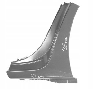 TOYOTA AURIS 2 II E18 2013- tylny lewy błotnik słupek 6160202411 6160212B40 2/5 MINIATURA