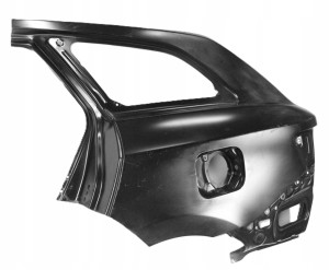 TOYOTA AVENSIS T27 T29 KOMBI 09- tylny lewy błotnik 61602-05140 6160205140 3/3 MINIATURA