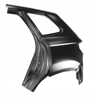 SKODA KAROQ 57A 2017-2026 tylny tył lewy błotnik 57A809601D 57A809605 3/3 MINIATURA