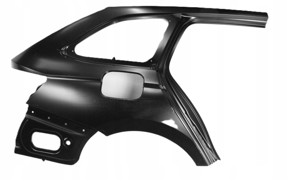 SKODA OCTAVIA 4 IV 5E7 KOMBI 2019- Tylny prawy błotnik 5E7809606 5E7809602C 1/3