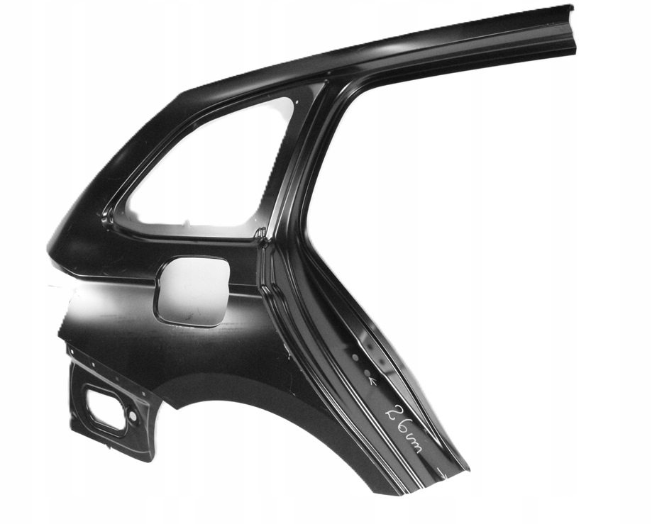 SKODA OCTAVIA 4 IV 5E7 KOMBI 2019- Tylny prawy błotnik 5E7809606 5E7809602C 2/3