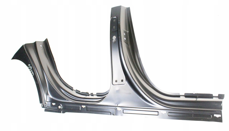 MERCEDES B-KLASA W247 A247 2019-2025 próg słupek prawy A2476372202 2/4