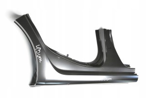 RENAULT CLIO 5 V B7 2019-2025 próg słupek prawy 764605721R 2/3 MINIATURA