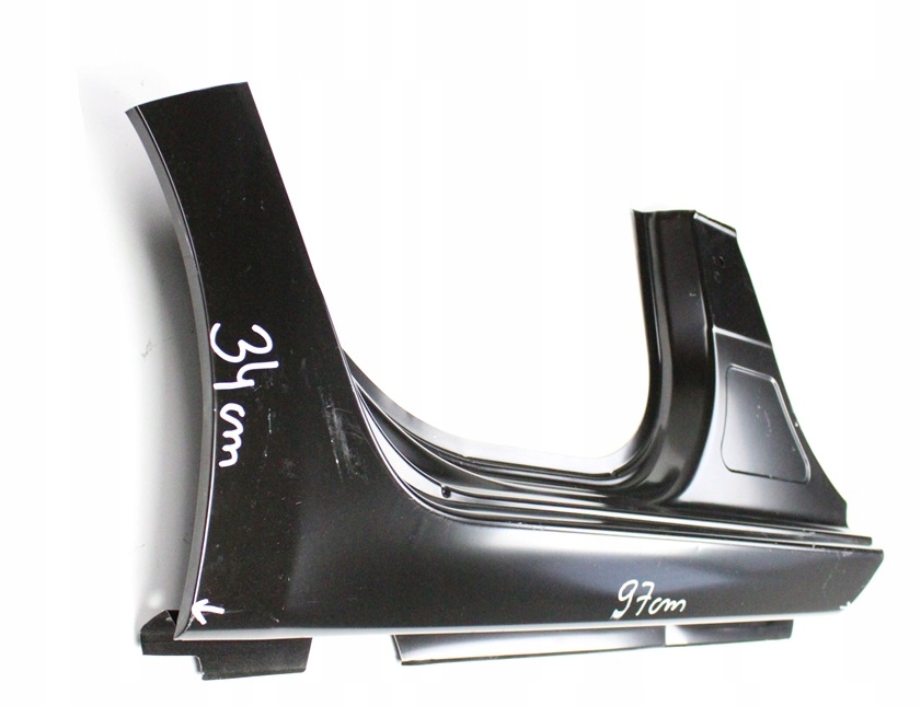 CITROEN C3 PICASSO 2008-2017 Próg słupek prawy 7010Z8 3/5