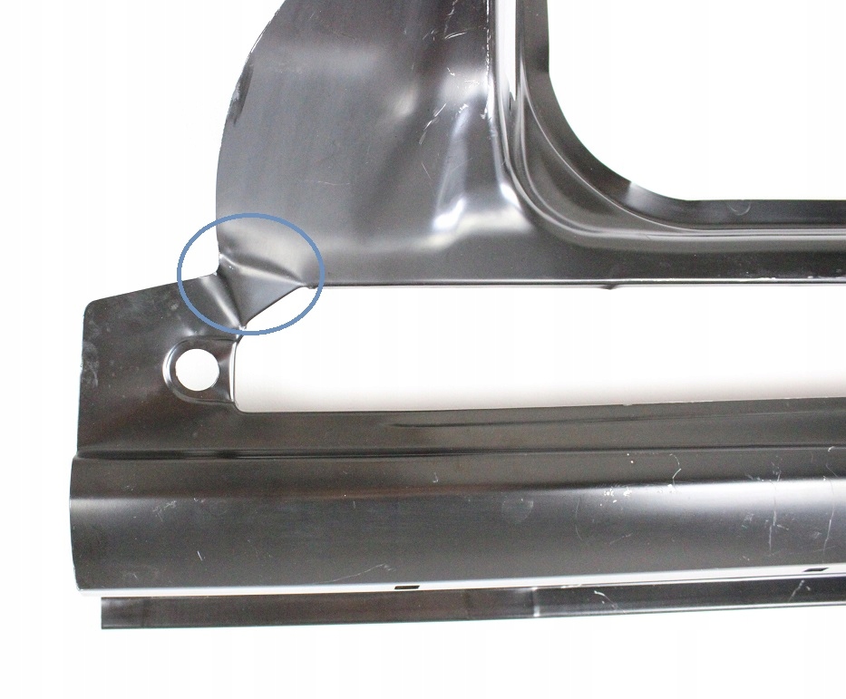 FIAT DOBLO 2 II 263 L1 2009-2022 próg słupek B lewy 71765432 52019203 3/3