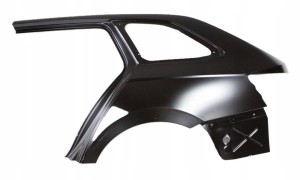 SKODA SUPERB 3 III 3V9 2015-2024 tylny tył lewy błotnik 3V9809601D