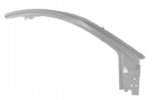 TESLA 3 MODEL 3 III LIFT 2024-2026 słupek A prawy 1919966SCA 1919966-SC-A 2/3 MINIATURA