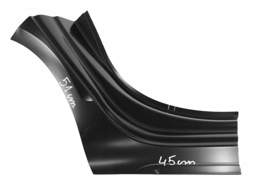 AUDI A4 S4 B9 LIFT 8W5 8W9 19-24 tylny prawy błotnik 8W9809838C 8W5809838A 2/3