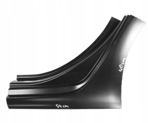 OPEL ASTRA K 5 V B16 2016-2021 próg słupek C lewy kolanko 39045590 39117465 2/3 MINIATURA