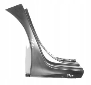 AUDI A3 S3 8Y5 SEDAN 2020-2025 próg słupek C prawy 8Y5809840 2/3 MINIATURA