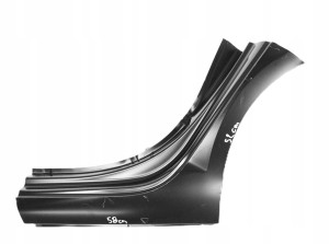 AUDI A4 S4 B9 8W5 8W9 2015-2019 Tylny lewy błotnik 8W5809837 8W9809837