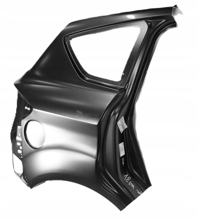 FORD C-MAX 2 II CMAX MK2 2010-2019 Tylny tył prawy błotnik 1687348 2/3