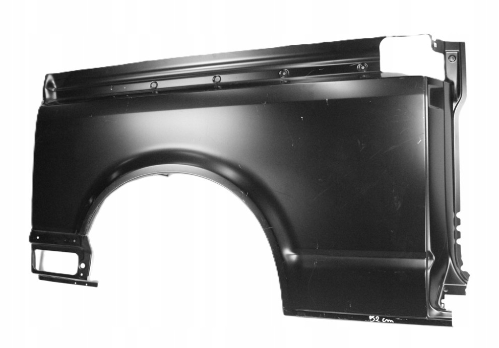 VW MULTIVAN V 5 7H3 L2 LONG 2003-2015 tylny błotnik prawy 7H3809844 3/4