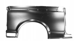 VW MULTIVAN V 5 7H3 L2 LONG 2003-2015 tylny błotnik prawy 7H3809844