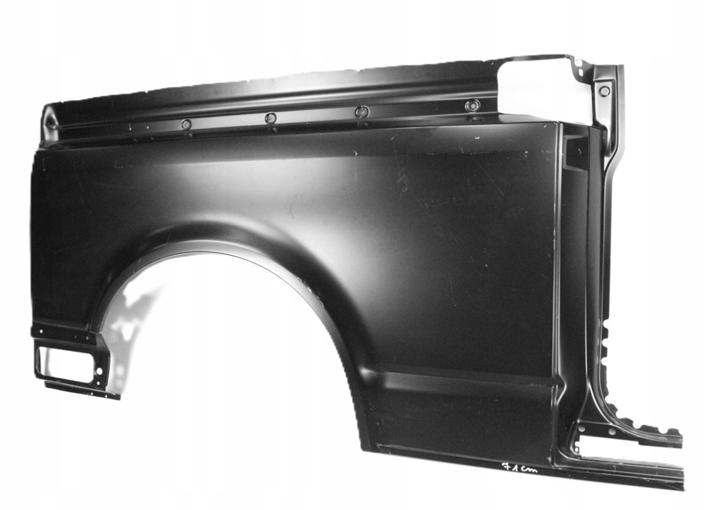 VW TRANSPORTER T5 5 V 7H3 L2 LONG 2003-2015 tylny błotnik prawy 7H3809844 3/6