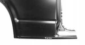 VW TRANSPORTER T5 5 V 7H3 L2 LONG 2003-2015 tylny błotnik prawy 7H3809844 4/6 MINIATURA