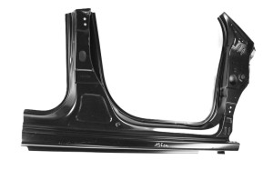 CITROEN C3 C-3 SC 2 II 2009-2016 próg słupek prawy 7133K9 2/3 MINIATURA