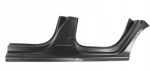 VW POLO 6R4 6C4 5D HB 09- próg słupek lewy 6R4809843A 6R4809843 6R4809051 3/5 MINIATURA