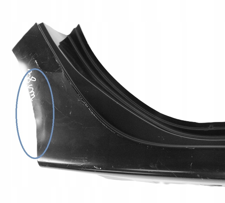 RENAULT GRAND SCENIC 3 2009-2017 Próg słupek prawy 764607212R 4/6