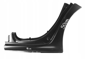 MAZDA 3 MAZDA3 BM 2013-2018 próg słupek lewy BJY6-71-271 BJY671271 2/3 MINIATURA