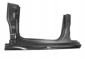 SEAT IBIZA 5 V KJ1 6F0 2017-2025 próg słupek lewy 6F0809839 6F0809605C 2/5 MINIATURA