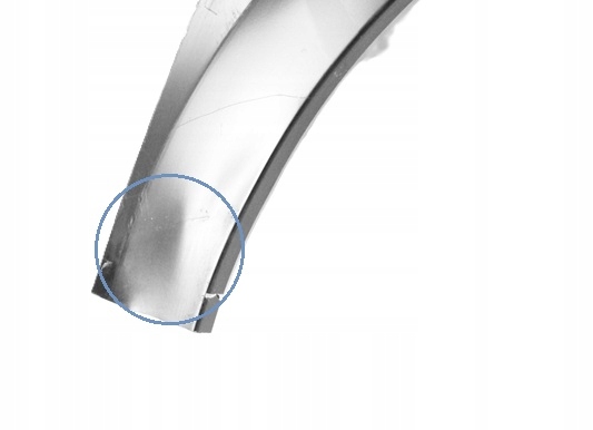 VW GOLF 7 VII KOMBI 5G9 2012-2019 tylny lewy błotnik 5G9809843A 5/7