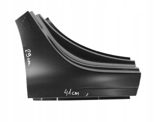 AUDI A4 S4 B9 LIFT 8W5 8W9 19-24 tylny prawy błotnik 8W9809838C 8W5809838A