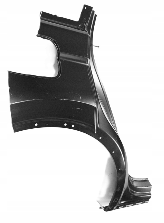 VW TIGUAN 2 II 5NA AD1 2016-2024 tylny prawy błotnik słupek C 5NA809844 3/4