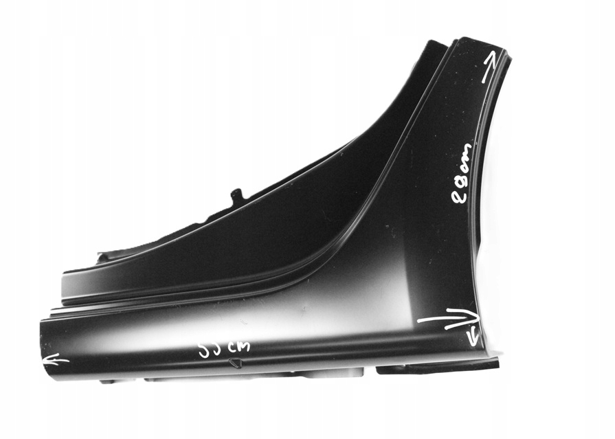 RENAULT CLIO 5 V B7 2019-2024 próg słupek C lewy 764617378R 3/5