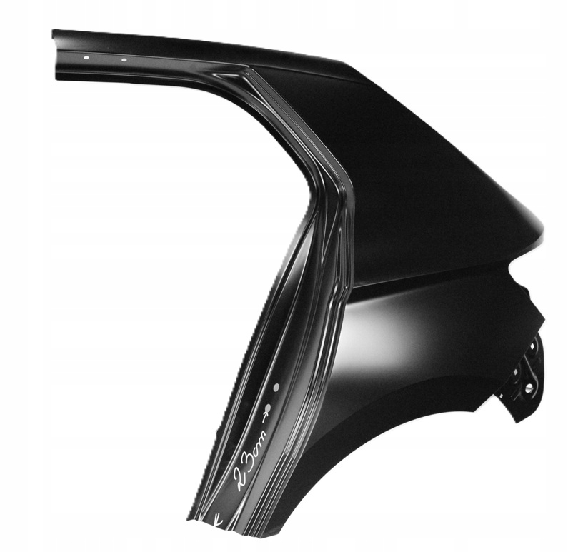 SKODA FABIA 4 IV 6VE 5D PJ3 HB 2021-2026 Tylny tył lewy błotnik 6VE809601C 2/3