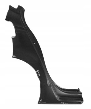 VW GOLF SPORTSVAN 510 2014-2023 tylny błotnik prawy 510809052A 510809844A 3/3 MINIATURA