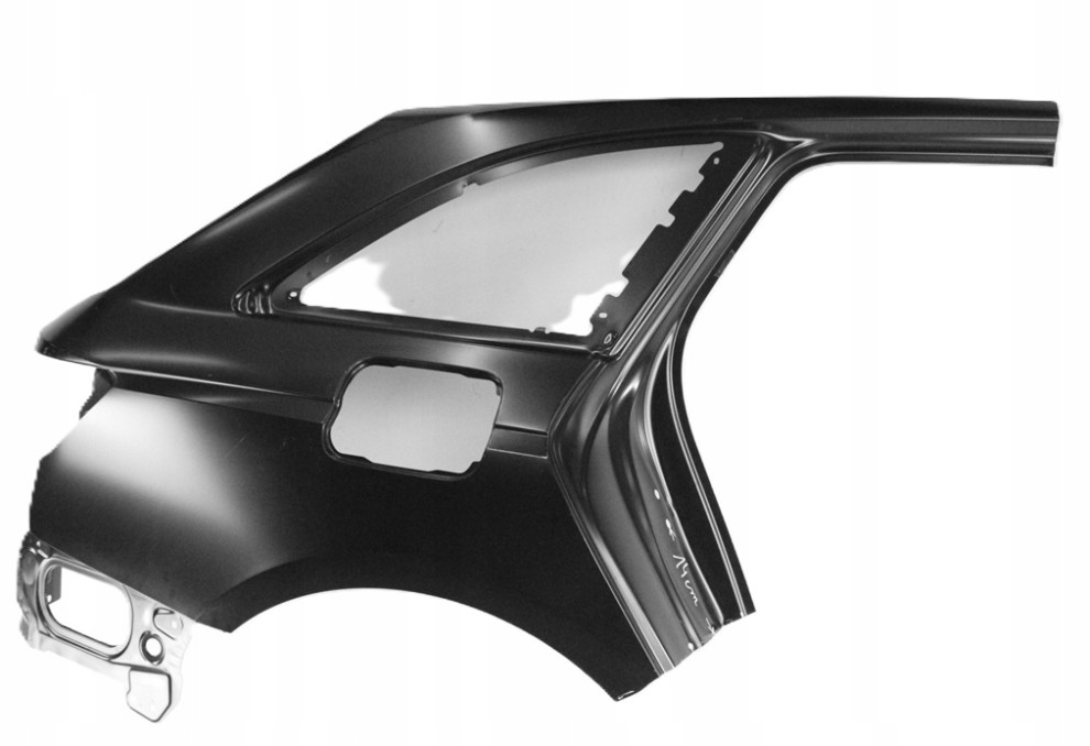 AUDI A4 S4 B9 LIFT KOMBI 8W9 2019-2024 tylny prawy błotnik 8W9809838C 2/3