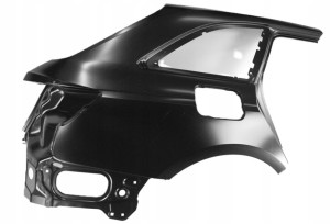 AUDI A4 S4 B9 LIFT KOMBI 8W9 2019-2024 tylny prawy błotnik 8W9809838C 3/3 MINIATURA