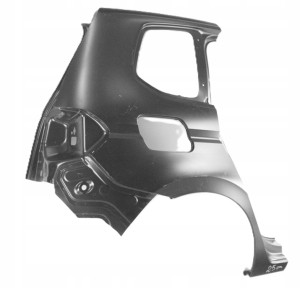 VW TOURAN 3 III 5TA 2015-2024 tylny tył błotnik prawy 5TA809844 5TA809052 3/4 MINIATURA