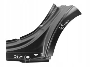 MERCEDES CLA II 2 W118 C118 A118 118 2017- Tylny lewy błotnik A1186307300 2/3 MINIATURA