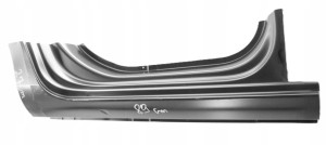 SKODA SUPERB 3 III 3V0 3V5 3V9 15- próg słupek prawy 3V9809602C 3V5809602C 3/3 MINIATURA