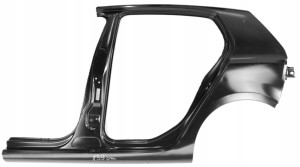 VW GOLF 6 VI 5K4 5D 2008-2012 tylny tył błotnik lewy 5K4809843 5K4809605B