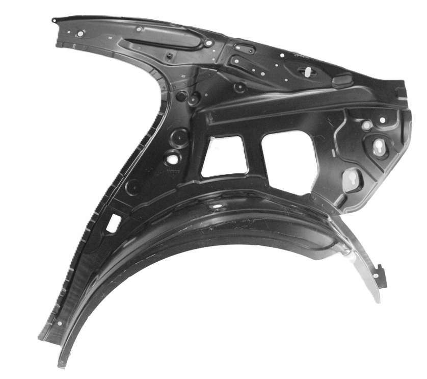 MERCEDES C-KLASA W206 A206 206 SEDAN 2021- tylny lewy błotnik A2066301702 1/4