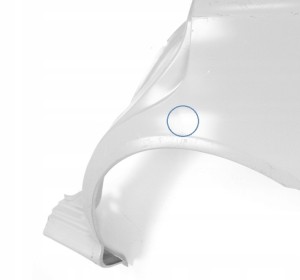 SKODA OCTAVIA 1 KOMBI 1U9 1998-2010 tylny lewy błotnik 1U9809605A 4/4 MINIATURA