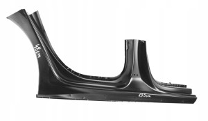 AUDI A3 S3 8Y4 SPORTBACK 2020-2025 próg słupek prawy 8Y4809840 3/5 MINIATURA