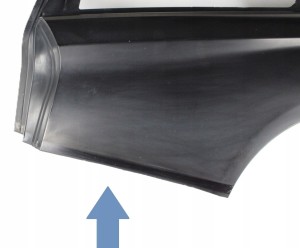 BMW 4 COUPE F32 2013-2020 Tylny lewy błotnik 41007344967 41007344979 4/6 MINIATURA