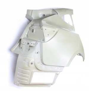 TESLA 3 MODEL 3 III 2017-2024 Tylny tył prawy błotnik 1073678SCB 1073678S0B 2/3 MINIATURA