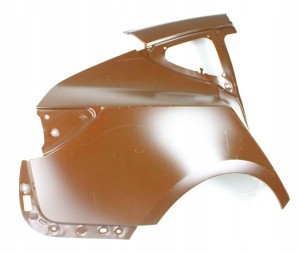 TESLA 3 MODEL 3 III 2017-2024 Tylny prawy błotnik 1073736-S0-M 1073736S0M 2/4 MINIATURA