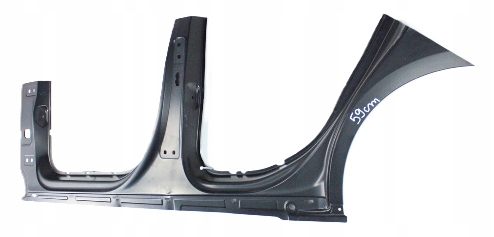 MERCEDES B-KLASA W247 A247 247 2018-2025 próg słupek lewy A2476372102 3/4